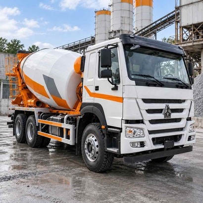 Автобетоносмеситель HOWO HW76 8x4 14 куб.м